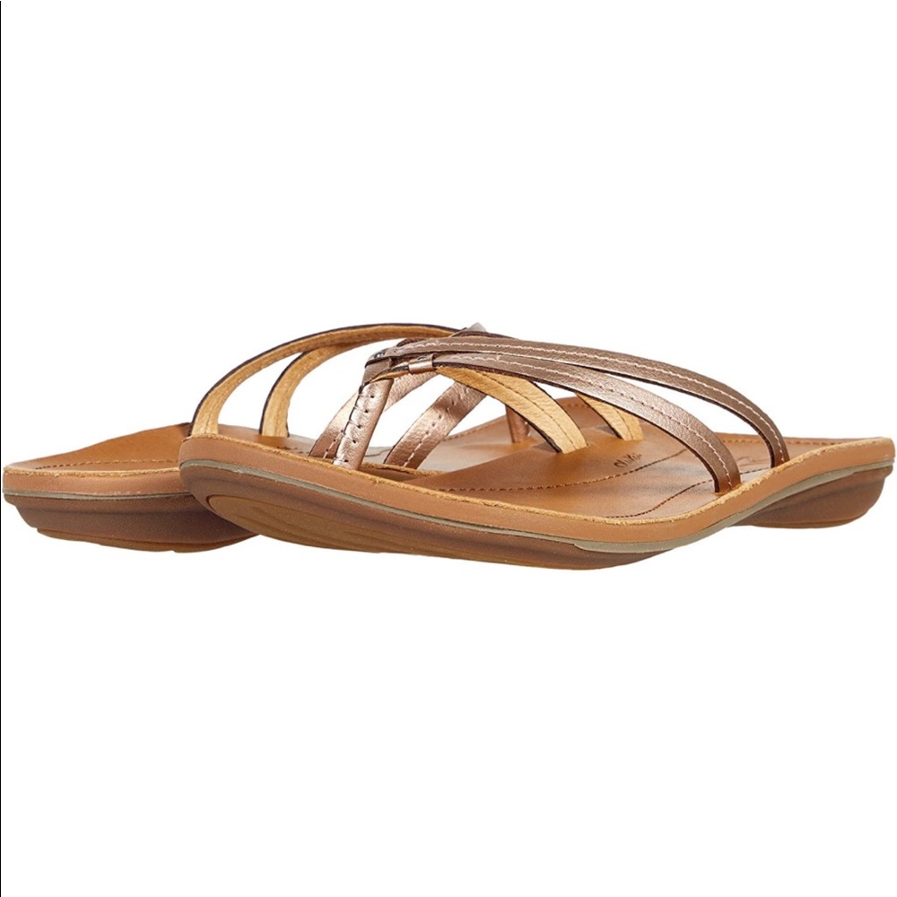 OLUKAI U'i Pink Copper/Sahara 8 B (M)